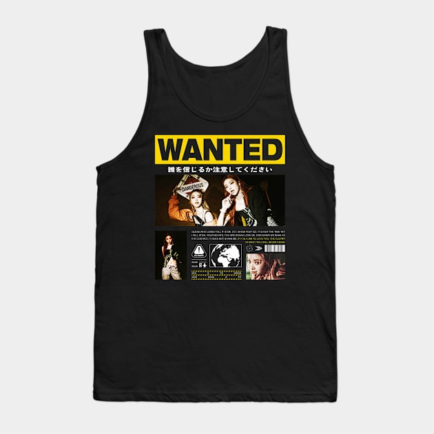 WANTED: BEWARE OF WHO YOU TRUST LOGO DESIGN - ORIGINAL Tank Top by Al-loony